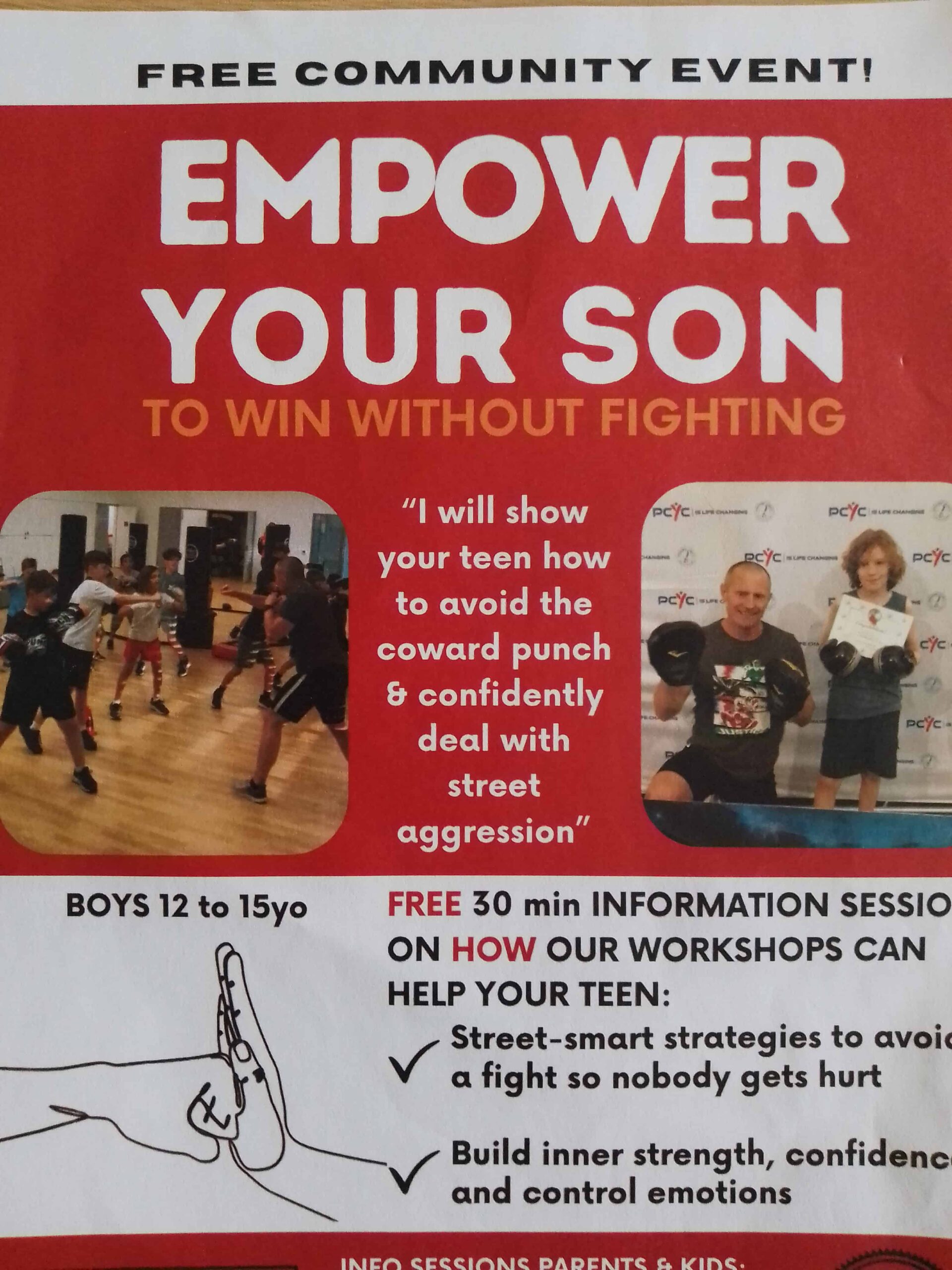 Son Protection! - helping boys avoid violence this Summer Holidays