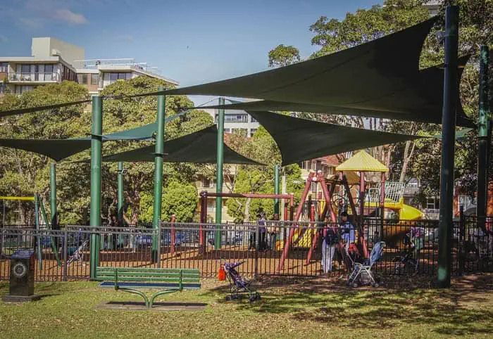 BURWOOD PARK: A FULLY ENCLOSED PLAYGROUND AND A GREAT CAFE