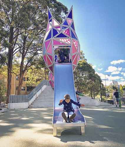 ELOUERA RESERVE, A GREAT OPEN SPACE WITH A FAB PLAYGROUND BESIDE MACQUARIE CENTRE