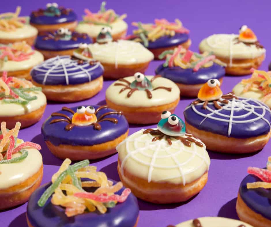 SPOOKTACULAR Halloween Donuts from Donut King and HARIBO